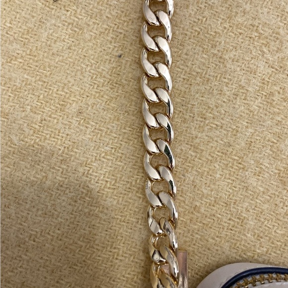 Michael Kors Blue and White Crossbody Bag - Picture 4 of 7